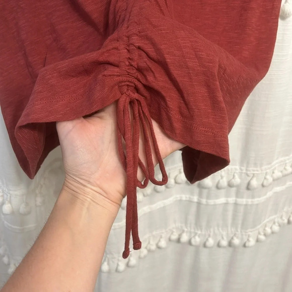 NWT Ana a new approach burgundy t shirt size M - Picture 3 of 7